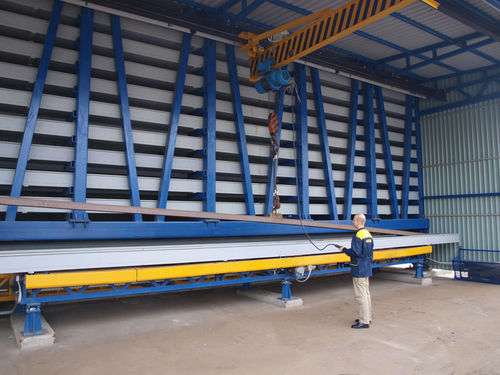 Magasin automatique vertical - Techvagonmash - pour barres en fer
