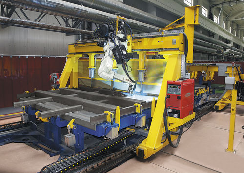 Machine de soudage laser - Techvagonmash - MIG / MAG / automatique