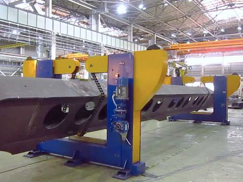 Positionneur de soudage rotatif - Techvagonmash - électrique