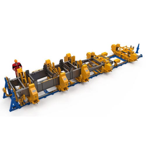 Banc d'assemblage pour chassis de semi-remorque - Techvagonmash - modulaire / multiusage