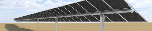Traqueur solaire mono-axe - Vanguard - 1P - Trina Solar - à haute stabilité / IP65 / RS-485