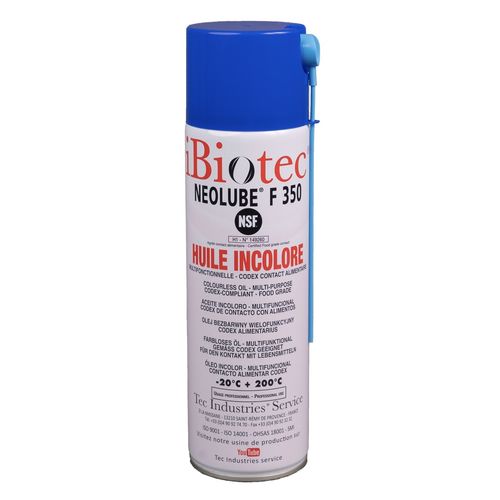 Huile de lubrification - NEOLUBE® F 350 - TEC INDUSTRIES SERVICE - multiusage / de contact / de montage