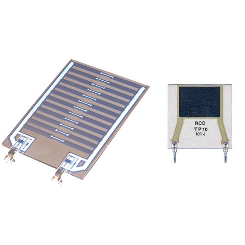 Résistance à couche épaisse - TP / TPS series - RCD Components - de forte puissance / sur étrier / planaire