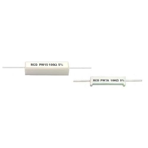 Résistance bobinée - PW series - RCD Components - BT / sur circuit imprimé