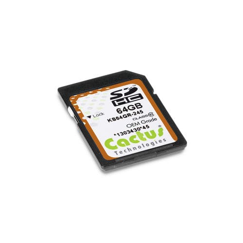 Carte mémoire SD - pSLC 245S series - Syslogic GmbH - 32 GB / 64 GB / 4 GB