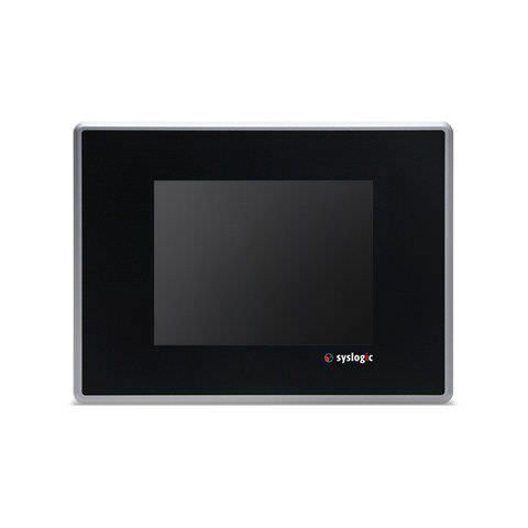 Panel PC TFT LCD - HB057RU41 - Syslogic GmbH - à écran tactile résistif / rétroéclairage à LED / 5.7"