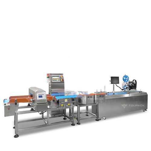 Trieuse pondérale avec détecteur de métaux - TY-JYP101P300-01-12 - Zhongshan TO-U Packaging Machinery Co.,Ltd - pour l'industrie alimentaire et de la boisson / pour l'industrie pharmaceutique / pour applications agricoles
