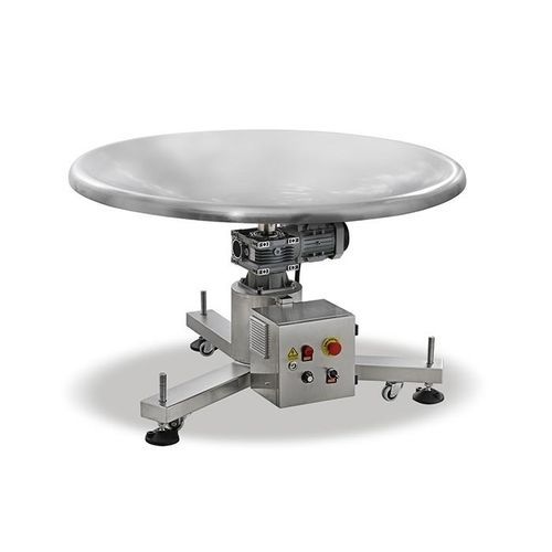 Table rotative entraînée par moteur - Zhongshan TO-U Packaging Machinery Co.,Ltd - horizontale / pour ligne d'emballage / pour l'industrie alimentaire