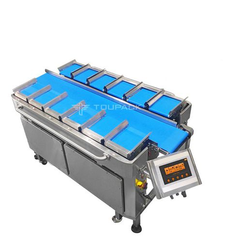 Système de pesage automatique - TY-ZHZ121P160-01-13 - Zhongshan TO-U Packaging Machinery Co.,Ltd - pour crevettes