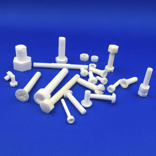 Boulon en alumine - Xiamen Innovacera Advanced Materials Co., Ltd - fileté / en T / à tête hexagonale
