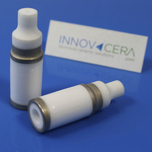 Tube en céramique - Xiamen Innovacera Advanced Materials Co., Ltd - en anneau / en oxyde d'aluminium / cylindrique
