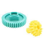 Lot 2 Engrenages Plastique POM 2M – Alésage 10 Mm, 19 Dents, Épaisseur 20 Mm