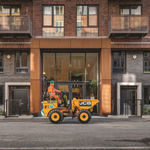 mini-dumper à roues
