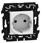 prise &eacute;lectrique encastr&eacute;e