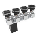 module &agrave; galets orientable