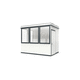 système room-in-room modulable / en tôle / en fibre minérale / avec sol en PVC