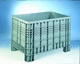 caisse-palette en plastique / de stockage / gerbable