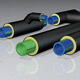 tuyau flexible pour l'eau / en polyuréthane / en polypropylène / en composite