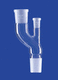 adaptateur de laboratoire pour verrerie / pour thermomètre
