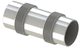 compensateur de dilatation en métal / rond / à souder / axial