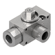 vanne à boisseau sphérique / hydraulique / pour l'industrie minière / pour applications lourdes