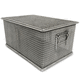 panier de manutention / de transport pour nettoyage de pièces / sur mesure / en maille d'acier inox