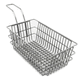 panier de transport pour nettoyage de pièces / de manutention / avec couvercle / en inox