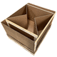 caisse-palette en carton / en bois / de transport / de manutention