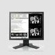 moniteur LCD / rétroéclairage à LED / numérique / pour le médical