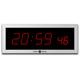 horloge numérique / à LED / d'intérieur / synchronisée