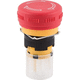bouton poussoir coup de poing / d'arrêt d'urgence / IP55 / 1NO