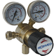 régulateur de pression de gaz / à diaphragme / mono-étagé / en laiton