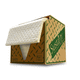 absorbant feuille / d'huile