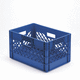 caisse en plastique / de transport / pour l'industrie alimentaire / gerbable