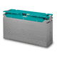 batterie lithium / rectangulaire / 12 V / industrielle
