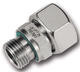raccord à bague coupante / hydraulique / à visser / droit
