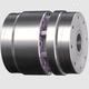 accouplement flexible en torsion / compact / d'arbre / pour air