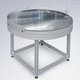 table rotative électrique / horizontale / pour convoyeur