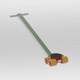 patin rouleur de transport / pour forte charge / manuel