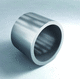 palier lisse cylindrique / en fonte / résistant à l'usure / auto-lubrifiant