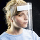 visière de protection jetable / contre les UV / médicale