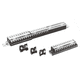 bloc de jonction sur rail-DIN / en matière plastique / miniature