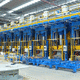ligne de production de pièces en matériaux composites / automatisée