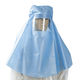 cagoule de protection / en polypropylène / pour le médical / respirante