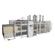 machine d'emballage automatique / sous film / horizontale / pour matelas