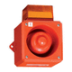 sirène avec feu à LED / ATEX / IP65 / 24 Vcc