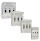 interrupteur-sectionneur fusible / 3 pôles / AC / modulaire
