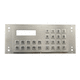 clavier numérique pour pompe à carburant / 26 touches / encastrable / en inox