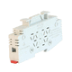 porte-fusible cylindrique / pour fusible / DC