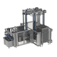 machine de moulage semi-automatique / à simple station / pour produits alimentaires / automatique
